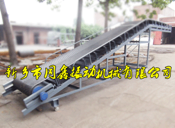 為國(guó)外客戶定做的移動(dòng)式皮帶輸送機(jī)-新鄉(xiāng)市同鑫振動(dòng)機(jī)械有限公司